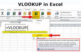 Excel-VLOOKUP EXC1